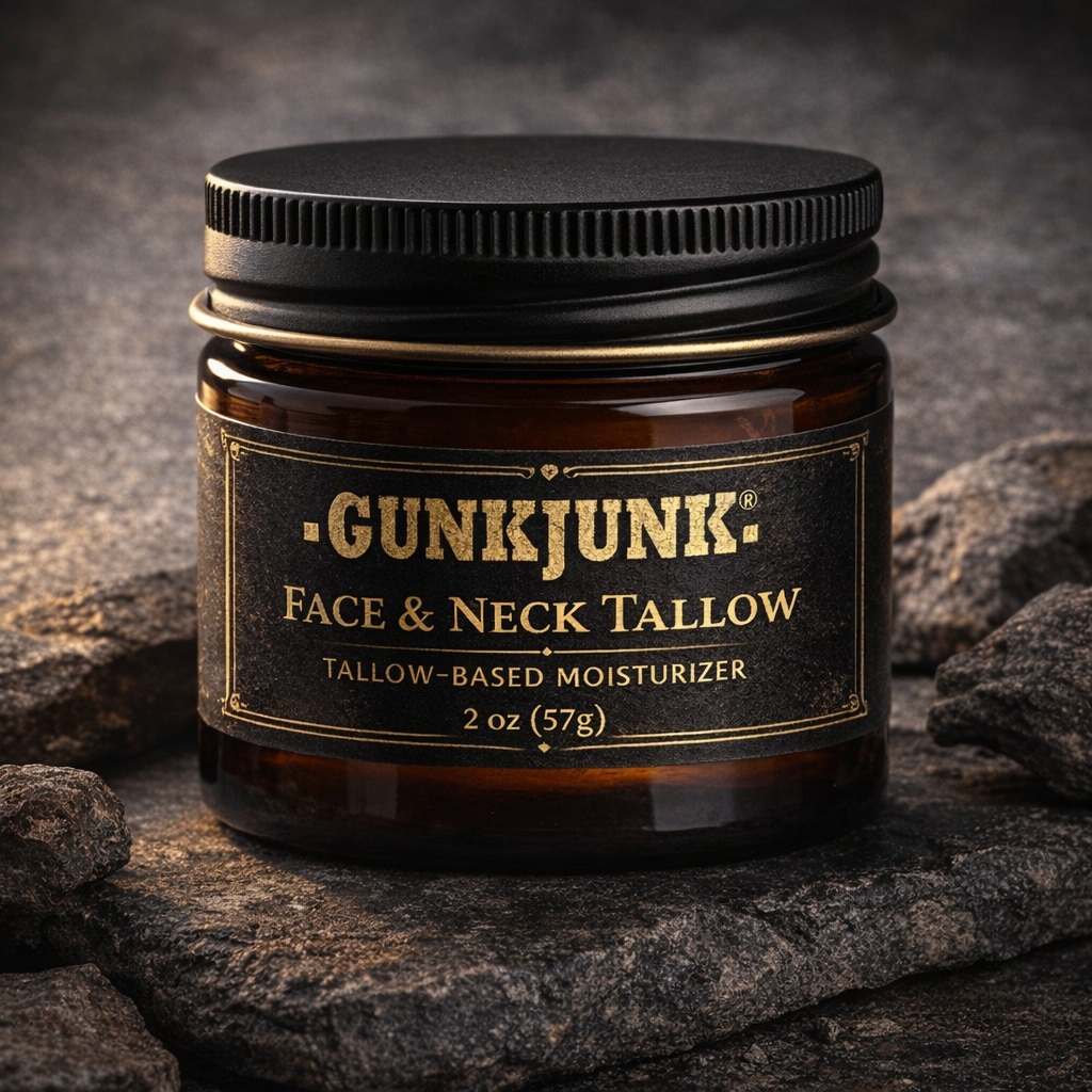 GUNKJUNK face and neck tallow